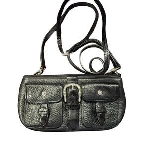 Vintage Brighton Black Crossbody Purse EUC‎